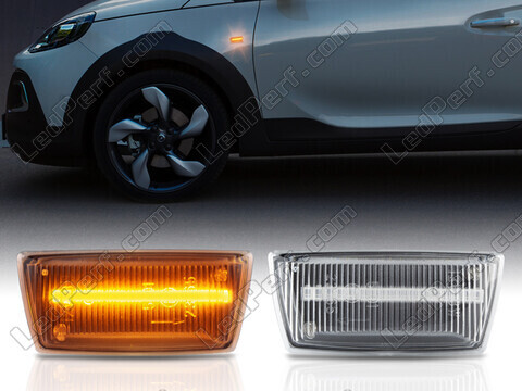 Dynamische LED-Seitenblinker für Opel Corsa E