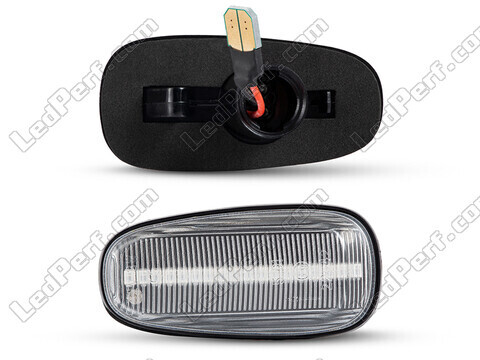 Stecker der sequentiellen LED-Seitenblinker für Opel Zafira A - Transparente Version
