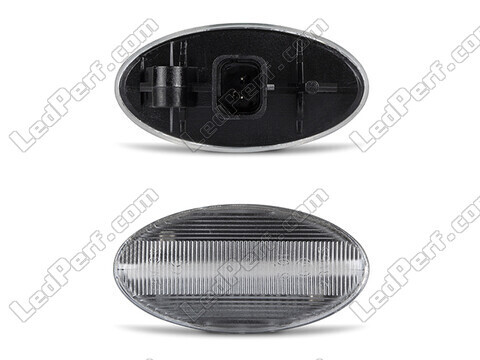 Stecker der sequentiellen LED-Seitenblinker für Peugeot 206 - Transparente Version