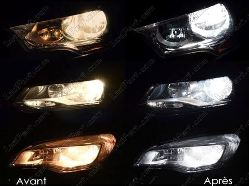 Scheinwerferlampen-Pack mit Xenon-Effekt für Peugeot 208 II
