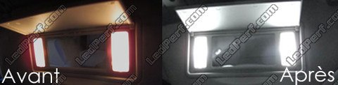 LED-Spiegel für den Sonnenschutz Peugeot 5008