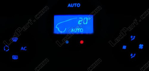 Led Automatische Klimaanlage blau Renault Modus