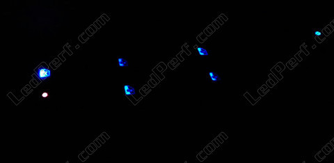 LED-Fenster Tasten blau Renault Modus