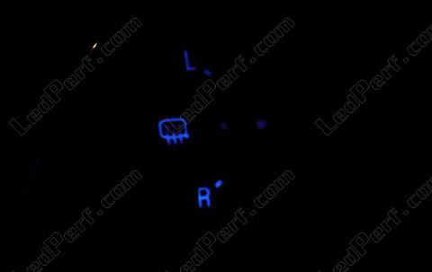 LED-Anpassungsspiegel blau Skoda Fabia