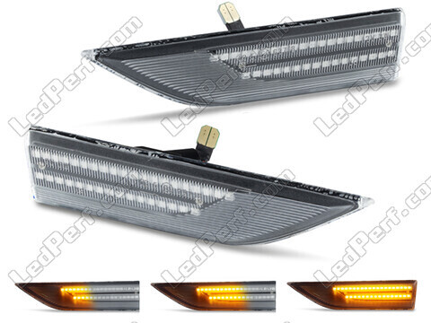Sequentielle LED-Seitenblinker für Volkswagen Caddy IV - Klare Version