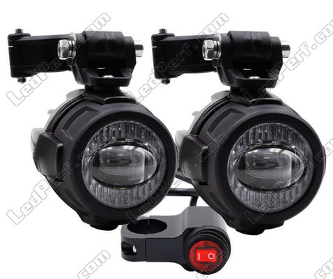 LED-Scheinwerfer Lichtstrahl Doppel Funktion "Combo" Nebel und Große Reichweite für Kawasaki Ninja ZX-10R (2008 - 2010)