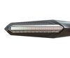 Sequentieller LED-Blinker für Aprilia Mana 850 Frontansicht.