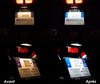 LED Kennzeichen vor und nach Aprilia RX-SX 125 Tuning