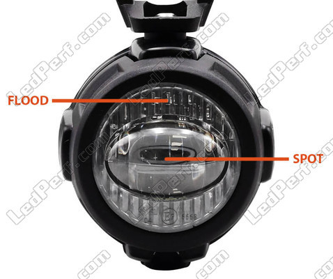 LED-Nebelscheinwerfer und große Reichweite für Aprilia Shiver 900