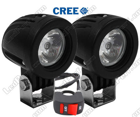 Zusätzliche LED-Scheinwerfer Aprilia Sport City Cube 250