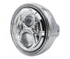 Beispiel für LED-Leuchtturm und Optik in Chrome für Ducati Monster 1000 S2R