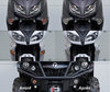 Led Frontblinker Ducati Monster 821 (2018 - 2020) vor und nach