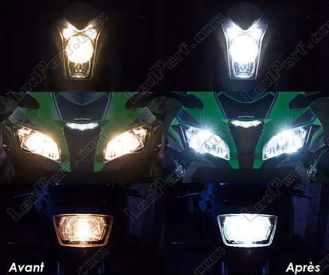 Led LED Abblendlicht und Fernlicht Harley-Davidson Forty-eight XL 1200 X (2016 - 2020) (2016 - 2020) (2016 - 2020)