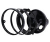 Schwarzer runder Scheinwerfer für Moto-Guzzi Breva 1100 / 1200 vollständige LED-Optik, Teilemontage