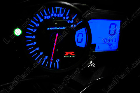 Led Tacho blau Suzuki GSXR