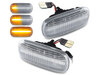 Clignotants latéraux séquentiels à LED pour Audi A6 C5 - Version claire