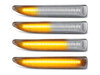 Eclairage des clignotants latéraux séquentiels transparents à LED pour BMW Serie 7 (E65 E66)