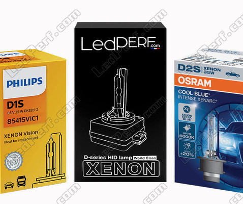 Ampoule Xénon d'origine pour Chevrolet Malibu, marques Osram, Philips et LedPerf disponibles en : 4300K, 5000K, 6000K et 7000K