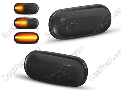 Répétiteurs latéraux dynamiques à LED pour Honda S2000 - Version noire fumée