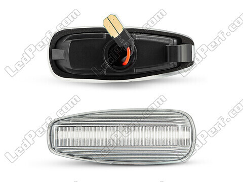 Connecteurs des clignotants latéraux séquentiels à LED pour Hyundai I30 MK1 - version transparente