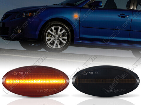 Répétiteurs latéraux dynamiques à LED pour Mazda 3 phase 1