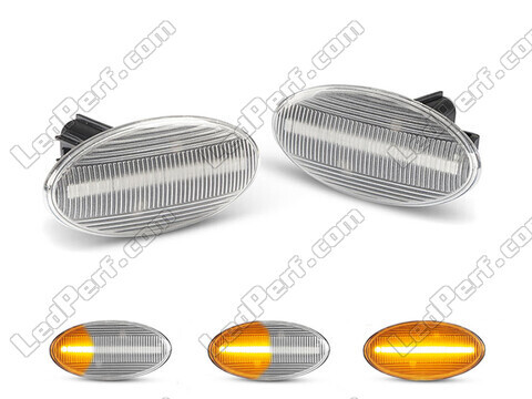 Clignotants latéraux séquentiels à LED pour Subaru Impreza GD/GG - Version claire