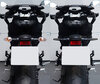 Comparatif avant et après installation des Clignotants dynamiques LED + feux stop pour BMW Motorrad F 800 GT