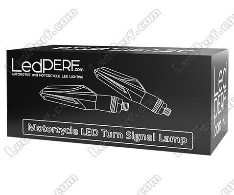 Packaging des clignotants dynamiques LED + feux de jour pour Derbi Senda 50