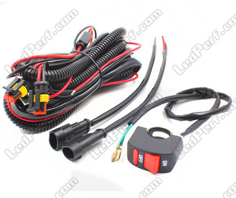Cable D'alimentation Pour Phares Additionnels LED Piaggio X9 125