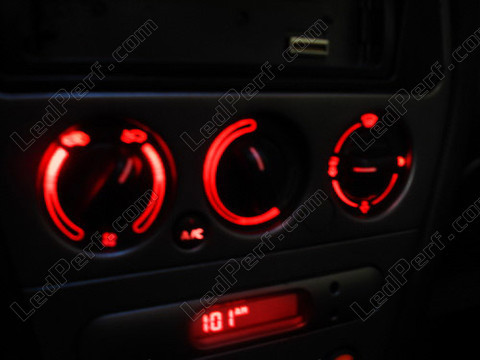 Led Ventilation Rouge Peugeot 306