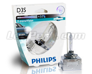 Ampoule Xénon D3S Philips X-treme Vision 4800K +50%