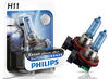 Ampoules Philips H11 White Vision - Ultimate Xenon Effect
