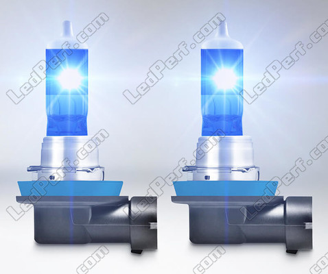 Lumière blanche des ampoules effet Xénon H11 Osram Cool Blue Boost 5000K - 62211CBB-HCB