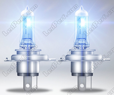 Ampoules halogènes H4 Osram Cool Blue Intense NEXT GEN produisant un éclairage Effet LED