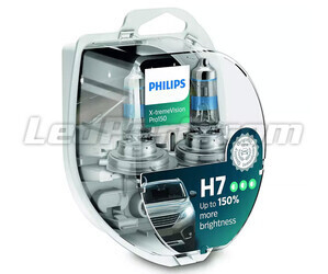 Pack de 2 ampoules H7 Philips X-tremeVision PRO150 55W  - 12972XVPS2