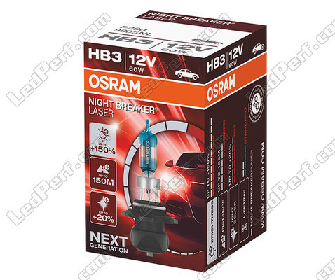 Ampoule HB3 Osram Night Breaker Laser +150% à l'unité - 9005NL<br />