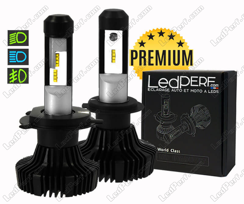 Kit ampoules Bi LED Haute Puissance pour phares de Renault Twingo ...