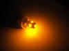 Ampoule led BAX9S H6W Xtrem Orange/Jaune effet xenon
