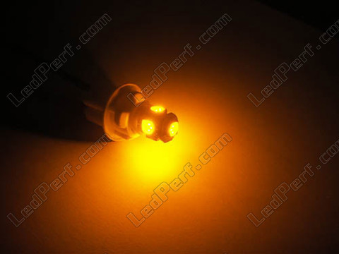 Ampoule led BA9S T4W Xtrem Orange/Jaune
