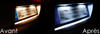 Led Plaque Immatriculation Volvo XC70 II avant et apres
