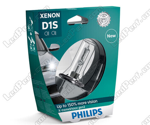 Scheinwerferlampe Xenon D1S Philips X-tremeVision Gen2 +150% - 85415XV2S1