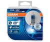 Glühlampen H4 Osram Cool Blue Boost 5000K Xenon-Effekt Ref: 62193CBB-HCB in Verpackung mit 2 Glühlampen