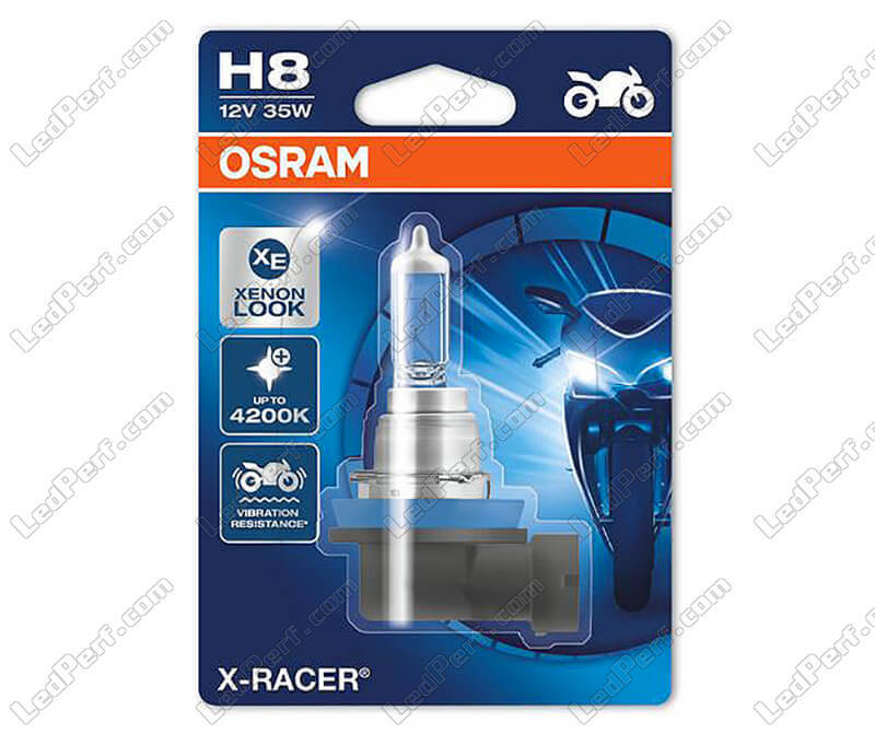 H8 Lampe Osram X-Racer Xenon-Effekt