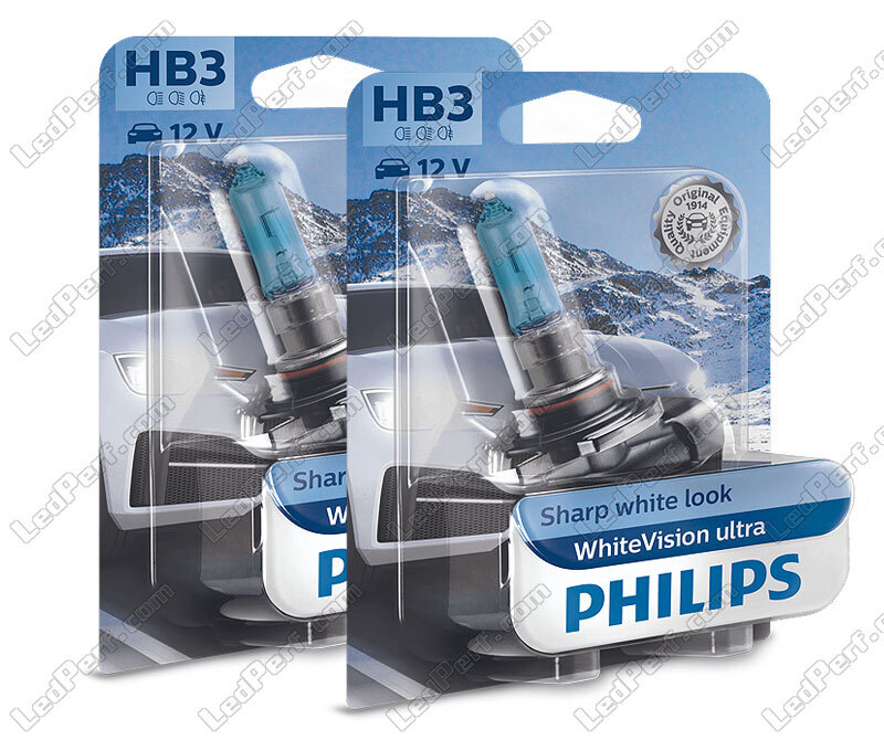 2 Scheinwerferlampen HB3 Philips WhiteVision ULTRA - 9005WVUB1
