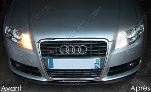 Led Tagfahrlichter LED-Tagebücher P21W Audi A4 B7
