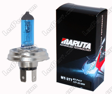 R2-Lampe MTEC Maruta Super White für Motorrad Xenon Effekt