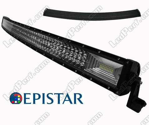 LED-Light-Bar Gebogen Combo 300 W 24000 Lumen 1277 mm Reflektoren