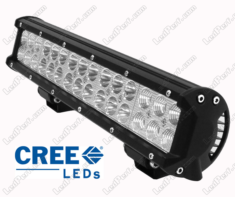 LED-Light-Bar Zweireihig 90 W CREE für 4X4, Quad und SSV.