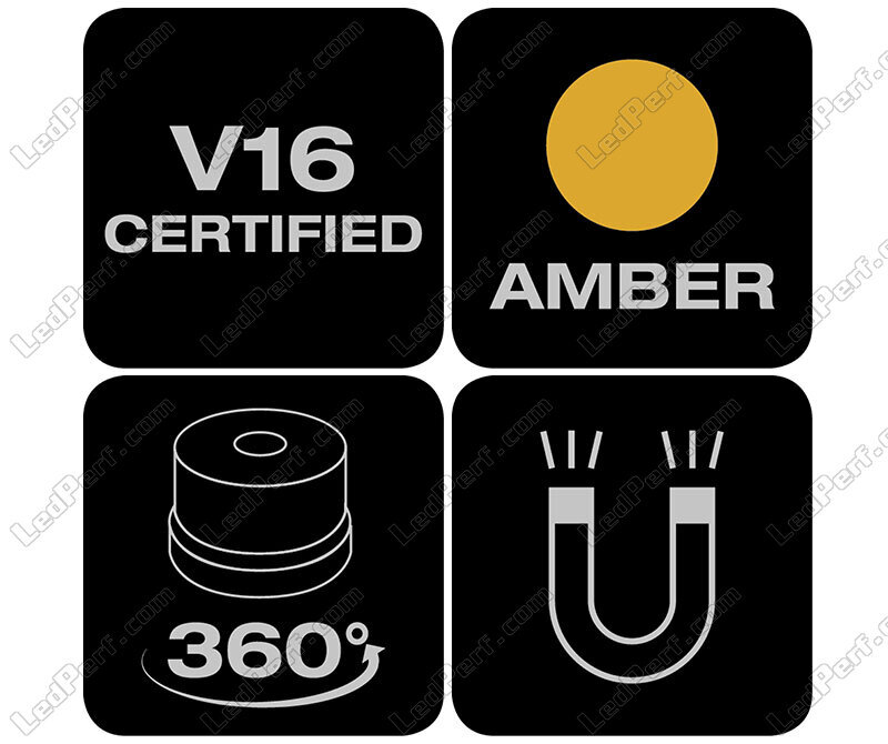 V16 Stroboskop-Signal-Fehler, Sicherheits-Warnlampe LED für Autos