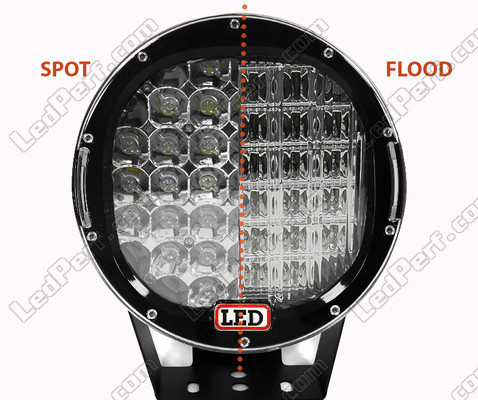 LED-Arbeitsscheinwerfer runde CREE 185W für 4 x 4 - LKW – Traktor Spot VS Flood